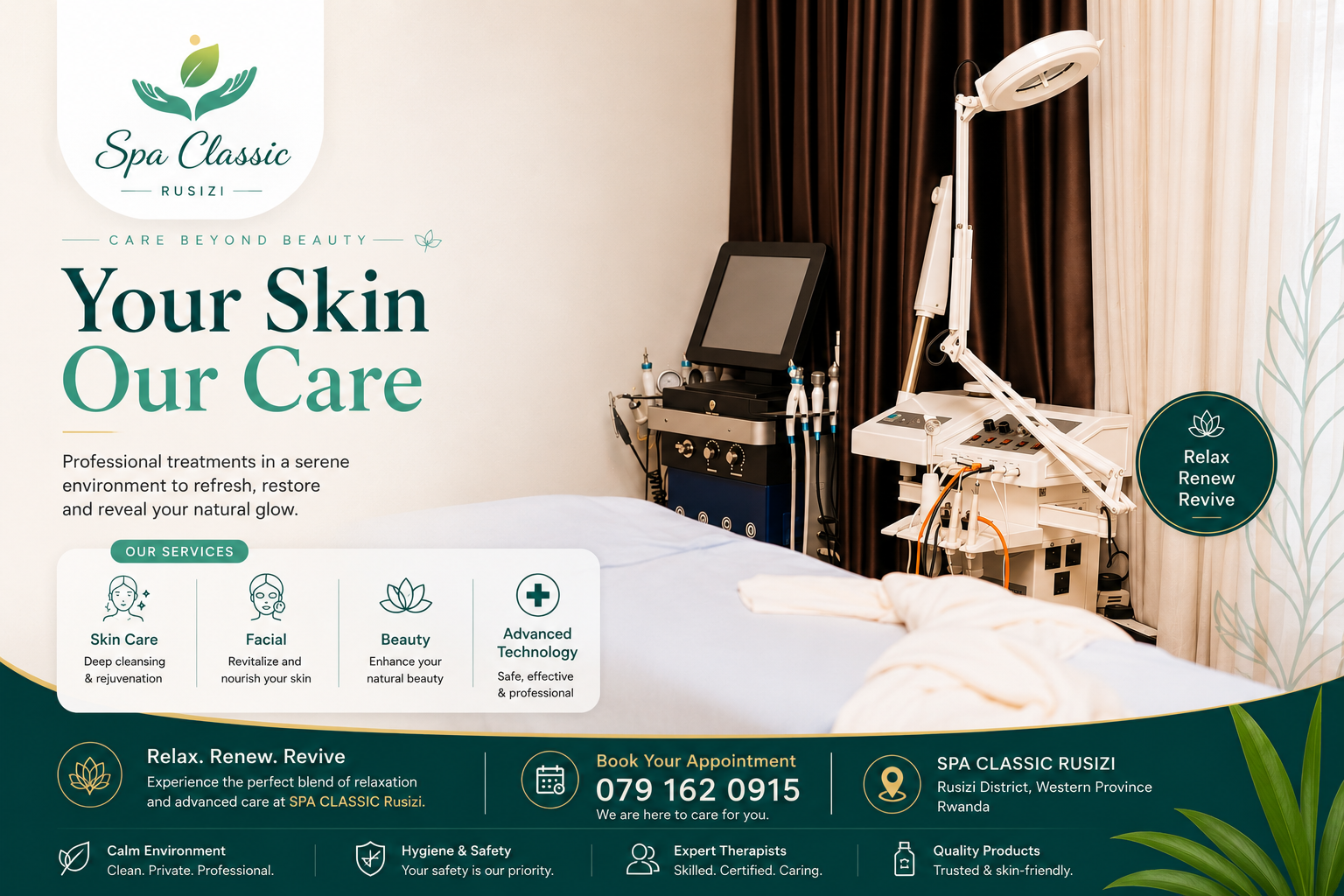     Therapy at Spa Classic Rusizi